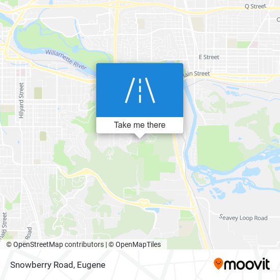 Mapa de Snowberry Road