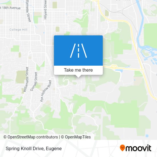 Mapa de Spring Knoll Drive