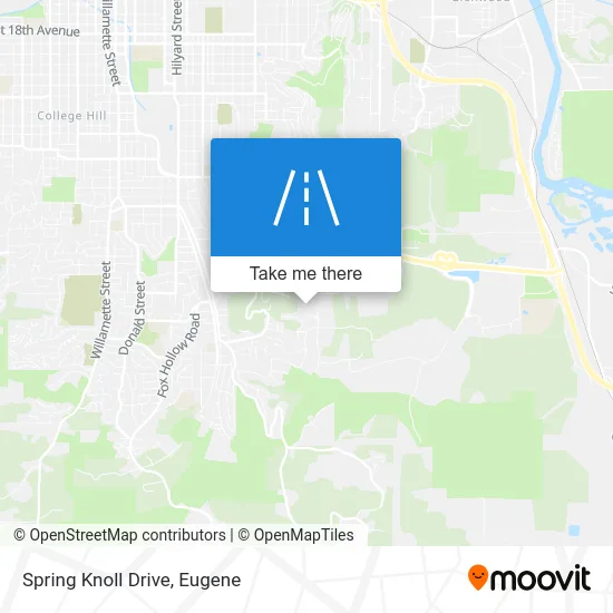 Spring Knoll Drive map