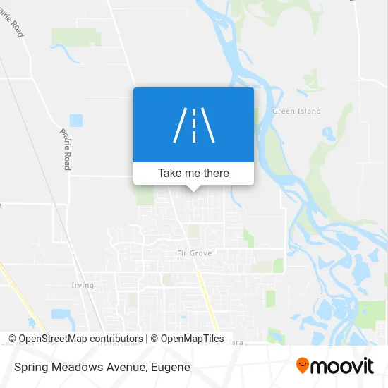 Spring Meadows Avenue map