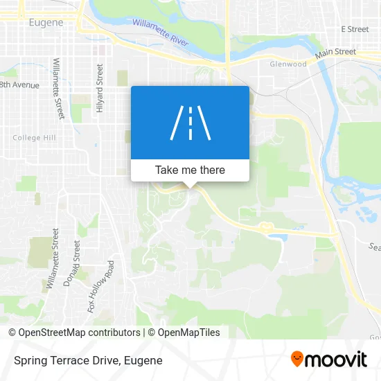 Spring Terrace Drive map