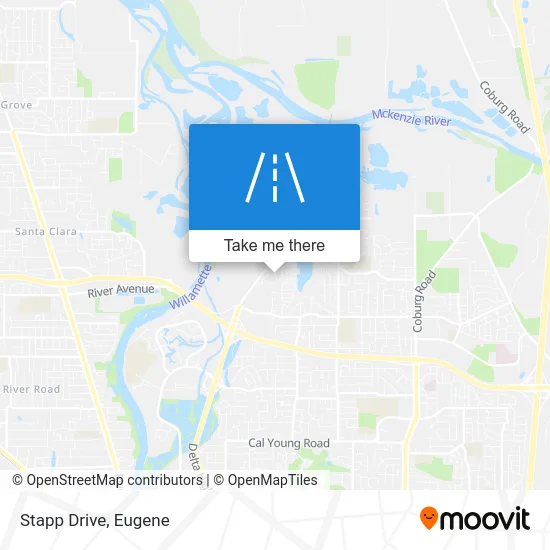 Stapp Drive map