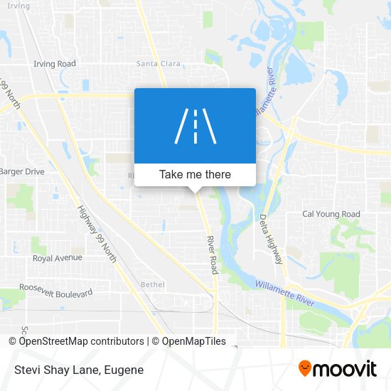 Mapa de Stevi Shay Lane