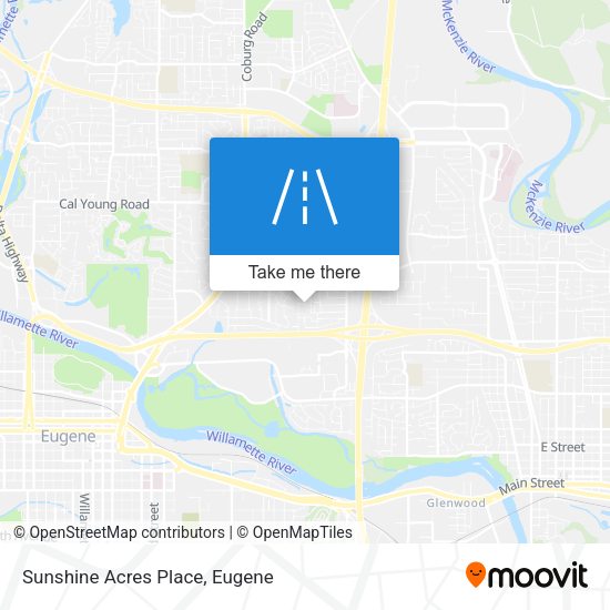 Sunshine Acres Place map
