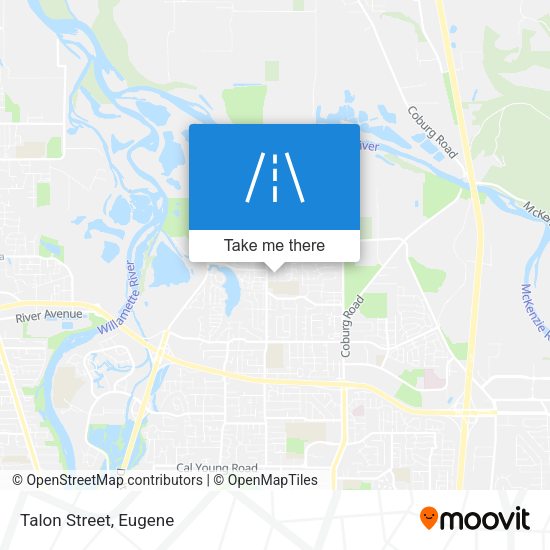 Mapa de Talon Street