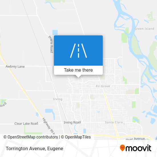 Mapa de Torrington Avenue