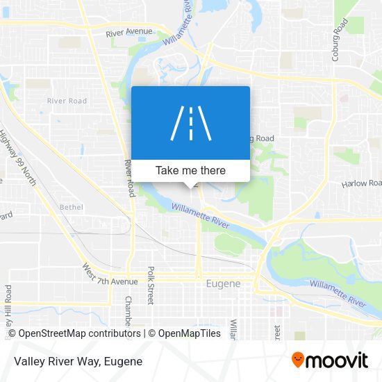 Mapa de Valley River Way