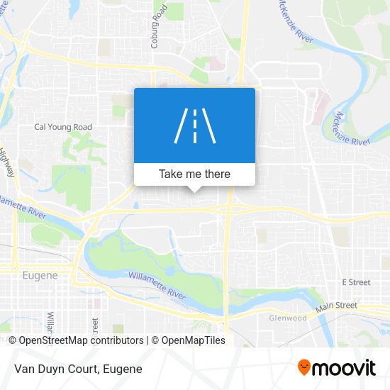 Mapa de Van Duyn Court