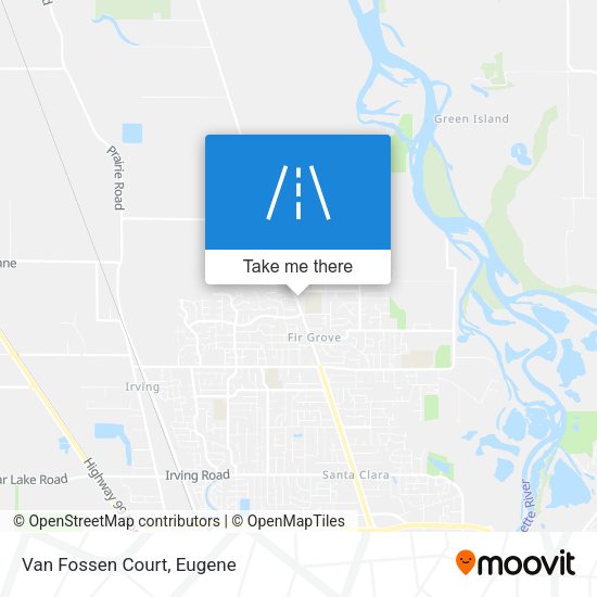 Mapa de Van Fossen Court