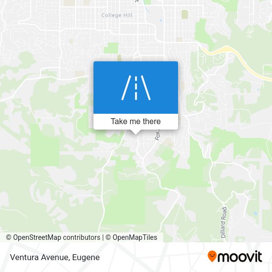 Mapa de Ventura Avenue