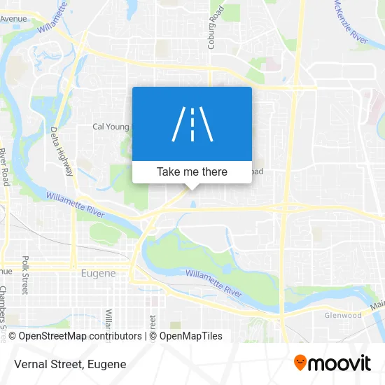 Mapa de Vernal Street