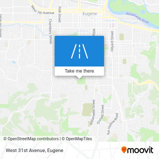 Mapa de West 31st Avenue