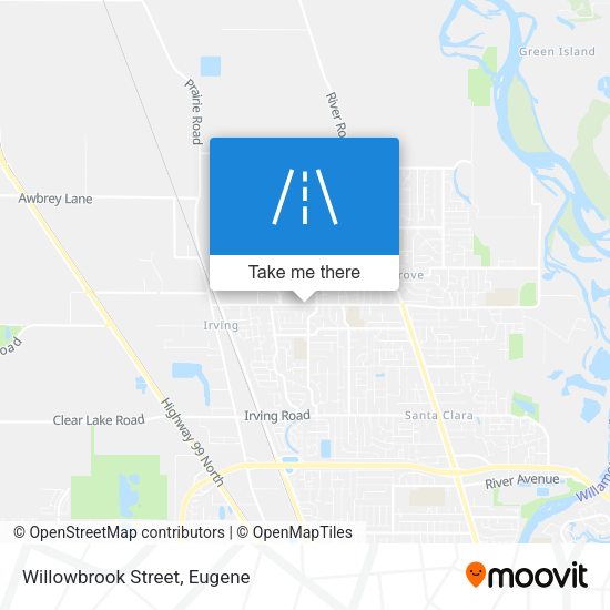 Mapa de Willowbrook Street