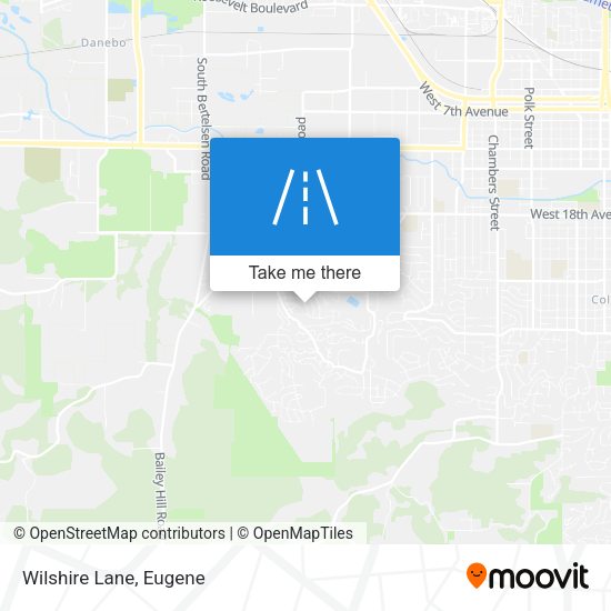 Mapa de Wilshire Lane