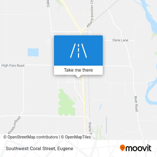 Southwest Coral Street map