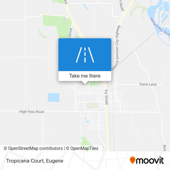 Mapa de Tropicana Court