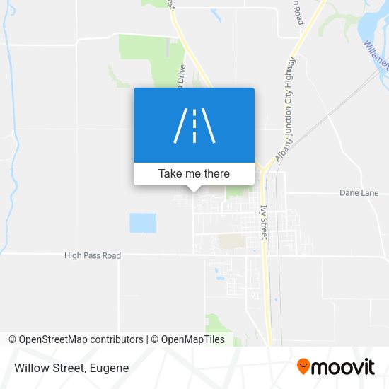 Mapa de Willow Street