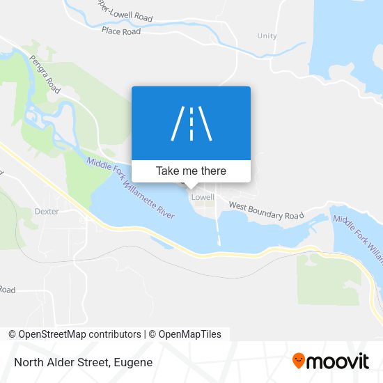 Mapa de North Alder Street
