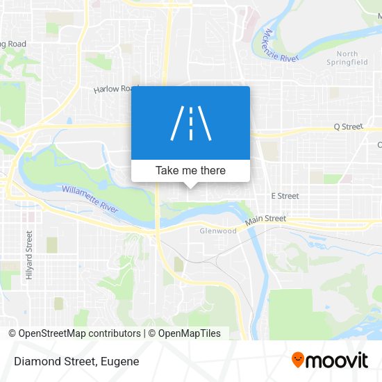 Mapa de Diamond Street
