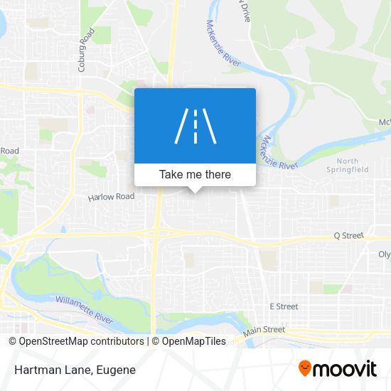 Hartman Lane map