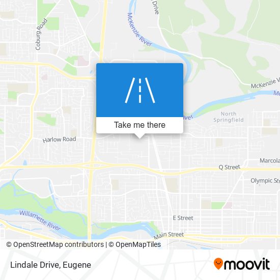 Lindale Drive map