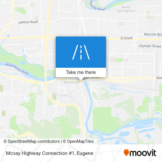 Mcvay Highway Connection #1 map