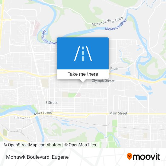 Mapa de Mohawk Boulevard
