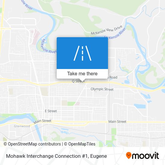 Mapa de Mohawk Interchange Connection #1