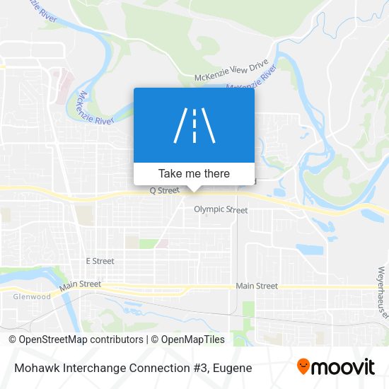 Mohawk Interchange Connection #3 map