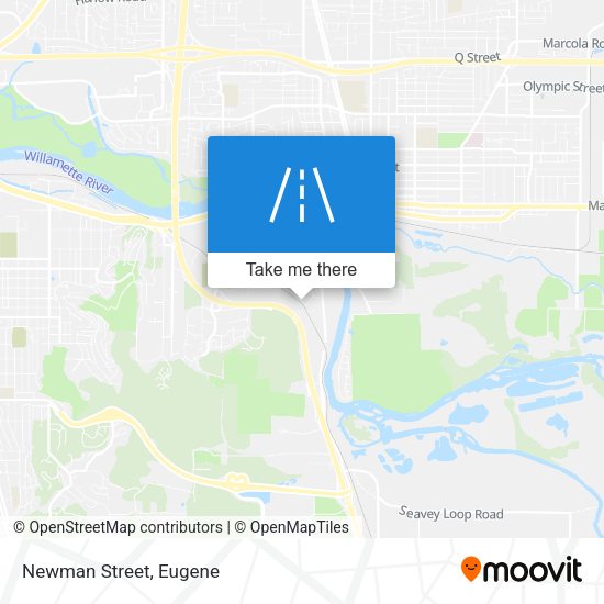 Mapa de Newman Street