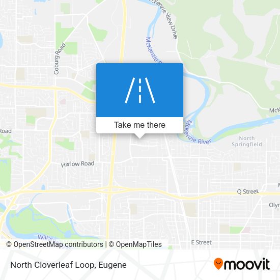 Mapa de North Cloverleaf Loop