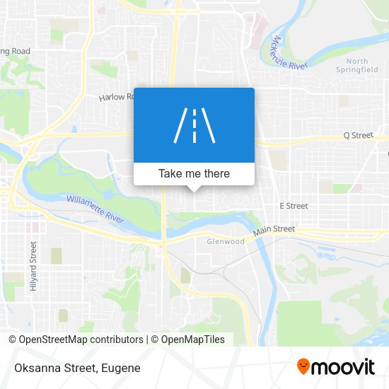 Mapa de Oksanna Street