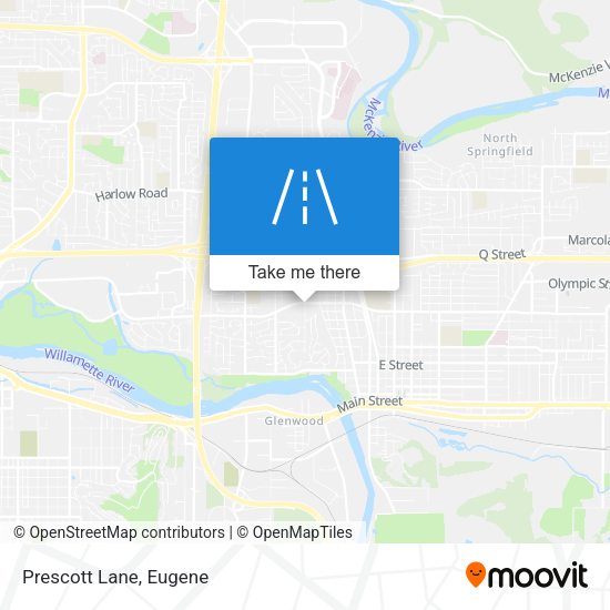 Mapa de Prescott Lane