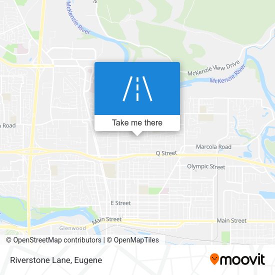 Mapa de Riverstone Lane