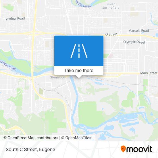Mapa de South C Street