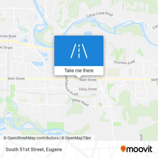 South 51st Street map