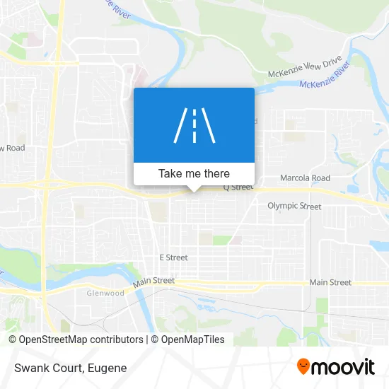 Swank Court map