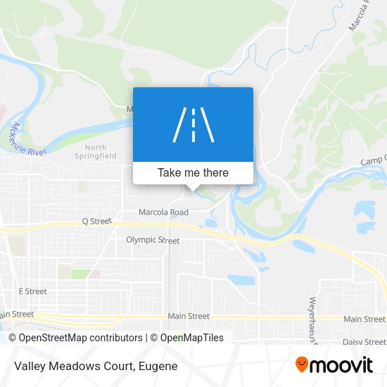 Valley Meadows Court map