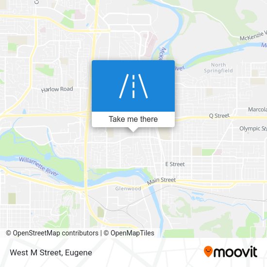 Mapa de West M Street