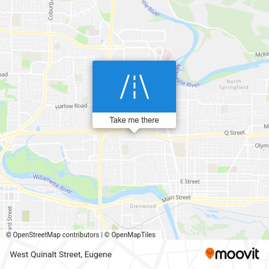 Mapa de West Quinalt Street