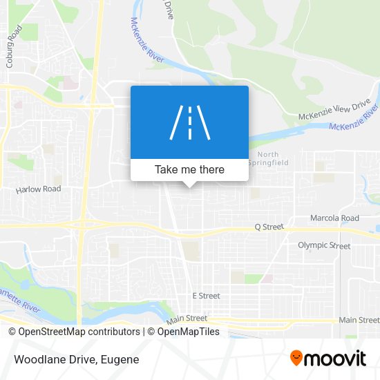 Woodlane Drive map