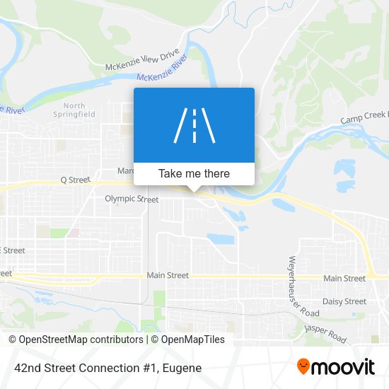 Mapa de 42nd Street Connection #1