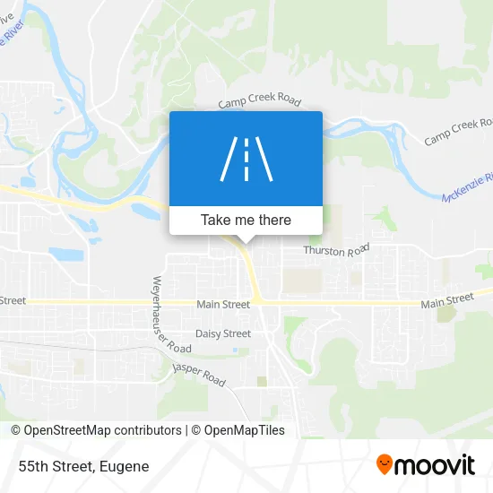 55th Street map