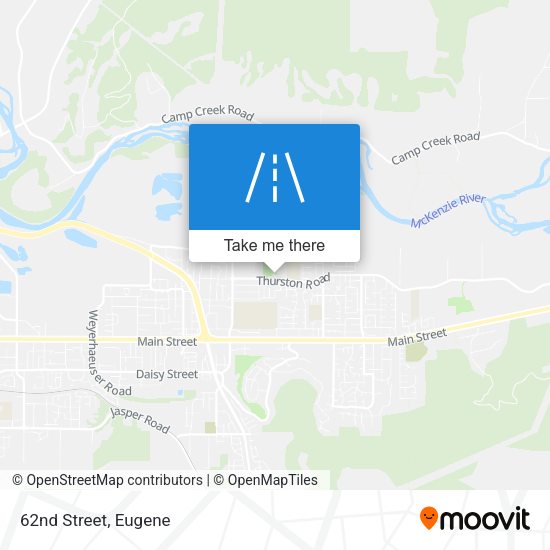 Mapa de 62nd Street