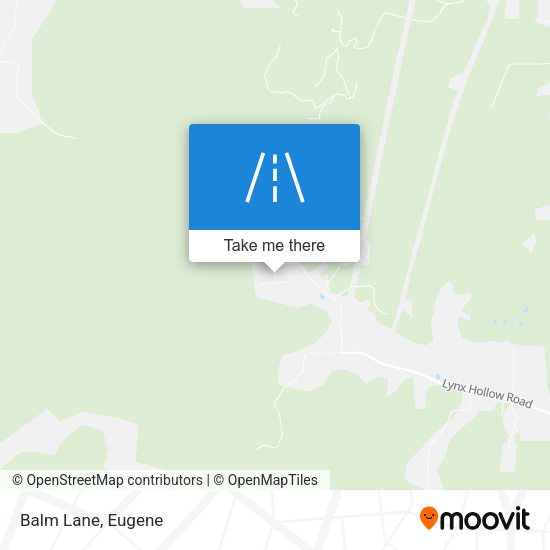 Mapa de Balm Lane