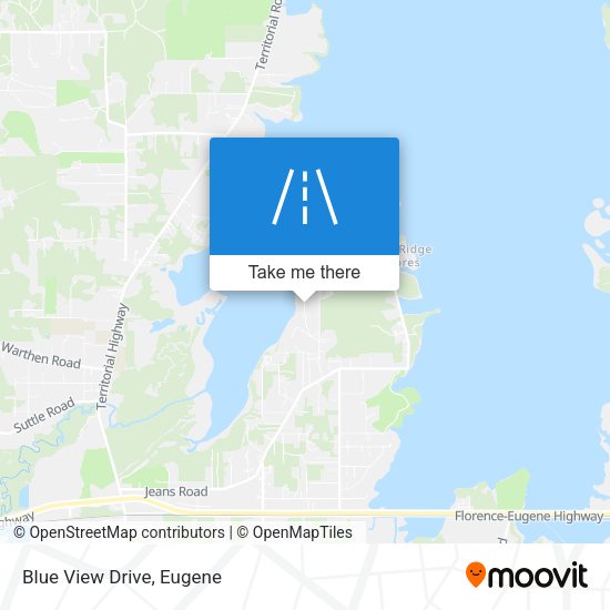 Mapa de Blue View Drive