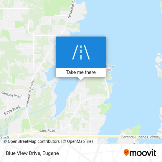 Blue View Drive map