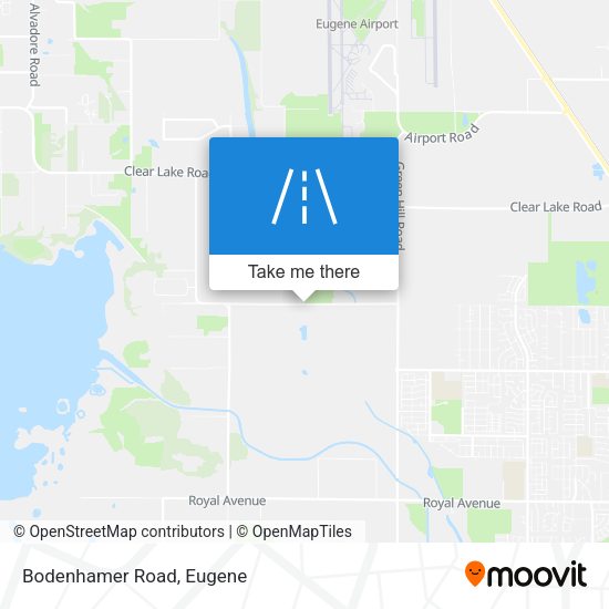 Mapa de Bodenhamer Road