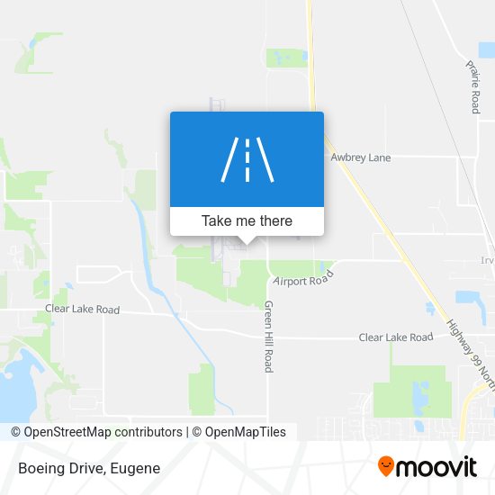 Boeing Drive map