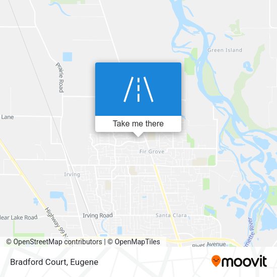 Mapa de Bradford Court